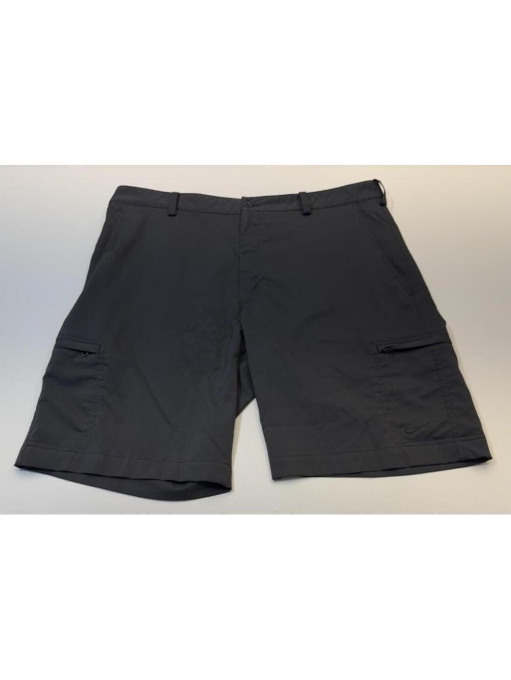Nike Golf Dri-FIT Golf Shorts 401501-010 Men's 36 Black Performance Casual 9970